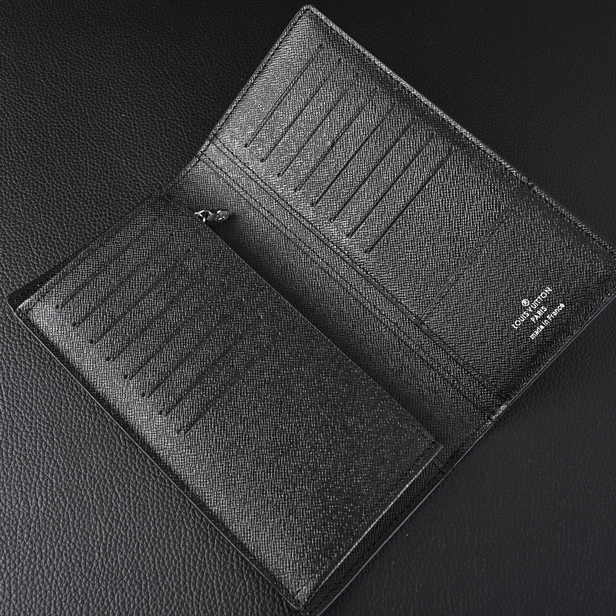 Louis Vuitton Brazza Wallet – Monogram Eclipse Canvas Long Bifold (M61697)